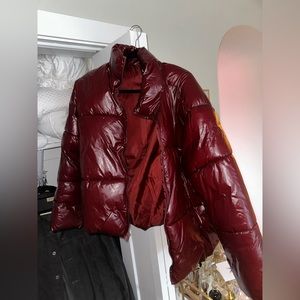 Red Puffer Jacket